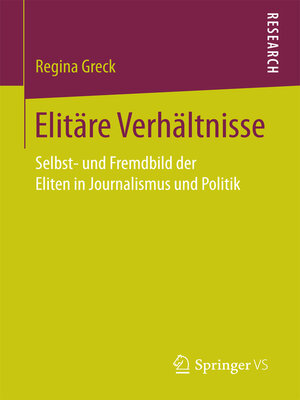 cover image of Elitäre Verhältnisse